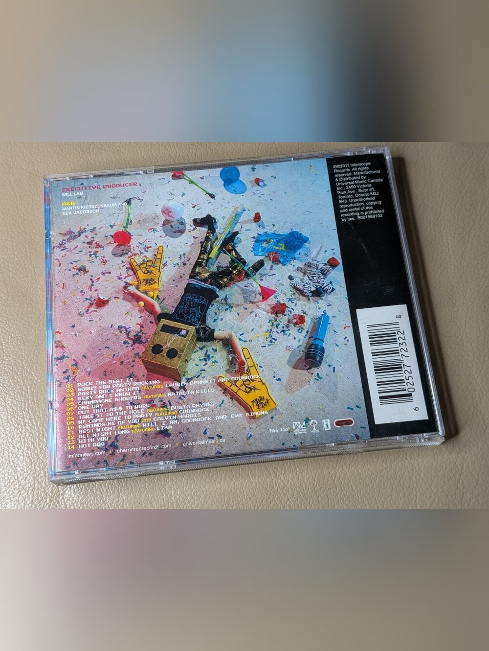 LMFAO - Sorry For Party Rocking CD - Picture 2 of 5